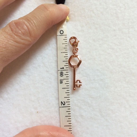 Origami Owl rose gold key dangle - Picture 3 of 3